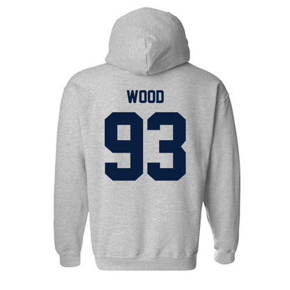 Georgia Southern - NCAA Football : Gaines Wood - Classic Fashion Shersey Hooded Sweatshirt-1