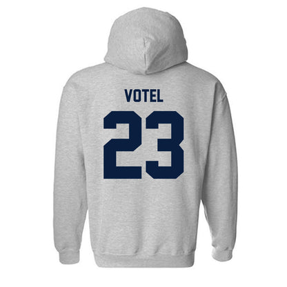 Georgia Southern - NCAA Men's Soccer : Charles Votel - Classic Fashion Shersey Hooded Sweatshirt-1