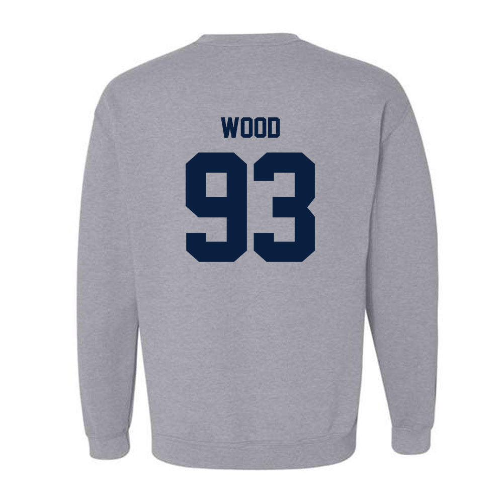 Georgia Southern - NCAA Football : Gaines Wood - Classic Fashion Shersey Crewneck Sweatshirt-1