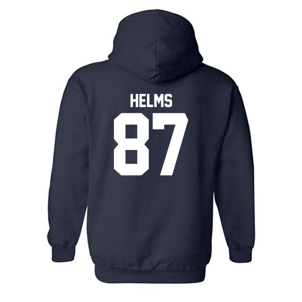 Georgia Southern - NCAA Football : River Helms - Classic Shersey Hooded Sweatshirt-1