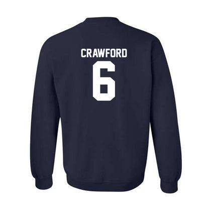 Georgia Southern - NCAA Men's Basketball : Jayden Crawford - Classic Shersey Crewneck Sweatshirt-1