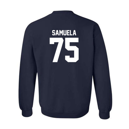 Georgia Southern - NCAA Football : Kingtriton Samuela - Classic Shersey Crewneck Sweatshirt-1