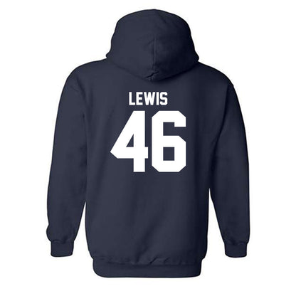 Georgia Southern - NCAA Baseball : Jax Lewis - Classic Shersey Hooded Sweatshirt-1