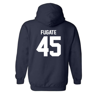 Georgia Southern - NCAA Baseball : Connor Fugate - Classic Shersey Hooded Sweatshirt-1