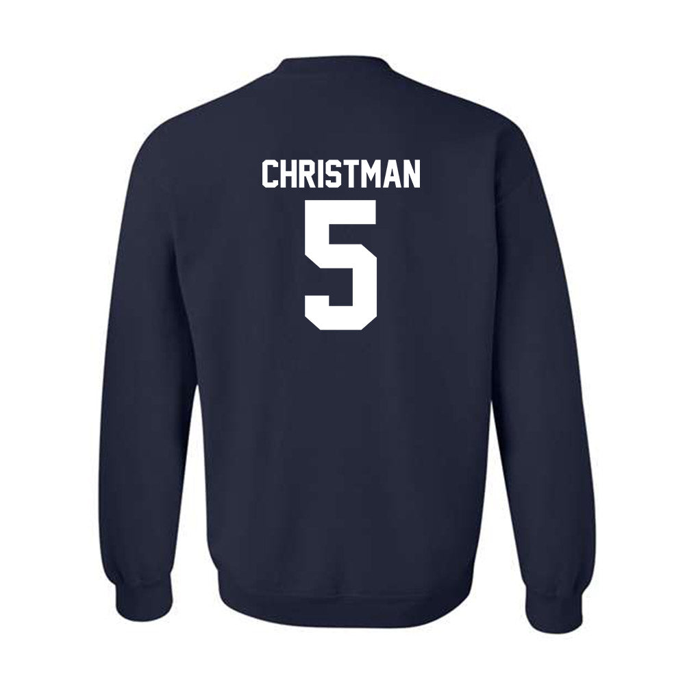 Georgia Southern - NCAA Baseball : Brady Christman - Classic Shersey Crewneck Sweatshirt-1