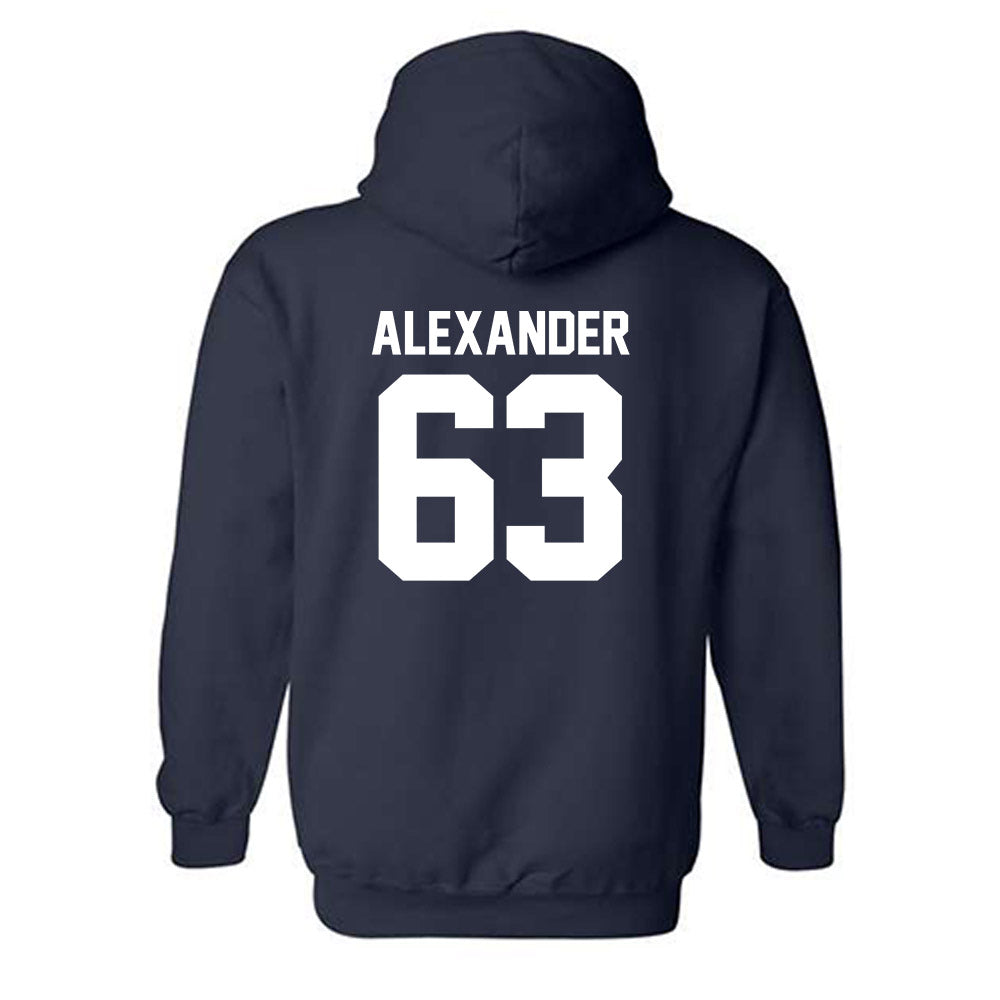 Georgia Southern - NCAA Football : Colin Alexander - Classic Shersey Hooded Sweatshirt-1