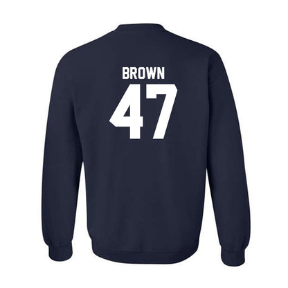 Georgia Southern - NCAA Football : Xavier Brown - Classic Shersey Crewneck Sweatshirt-1