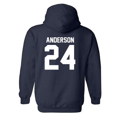 Georgia Southern - NCAA Women's Basketball : Kishyah Anderson - Classic Shersey Hooded Sweatshirt-1