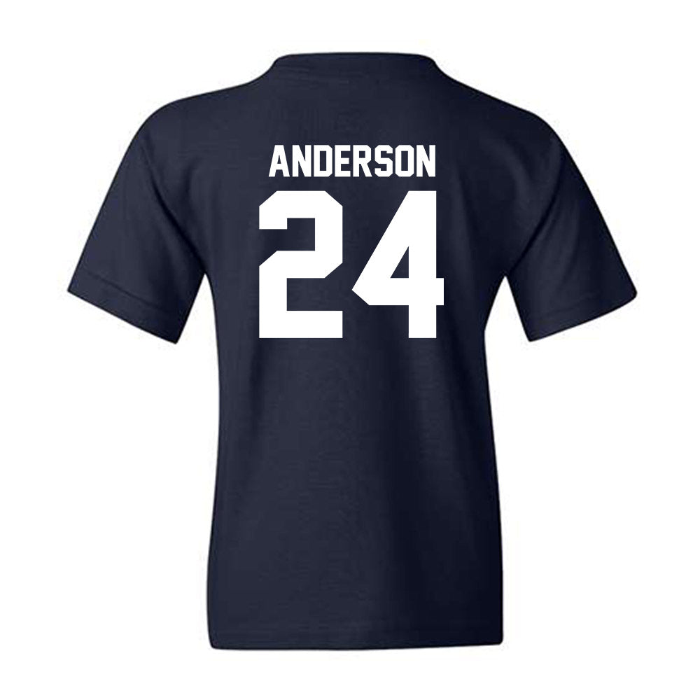 Georgia Southern - NCAA Women's Basketball : Kishyah Anderson - Classic Shersey Youth T-Shirt-1