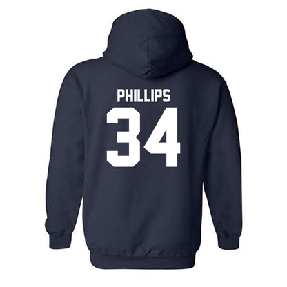 Georgia Southern - NCAA Baseball : Jacob Phillips - Classic Shersey Hooded Sweatshirt-1