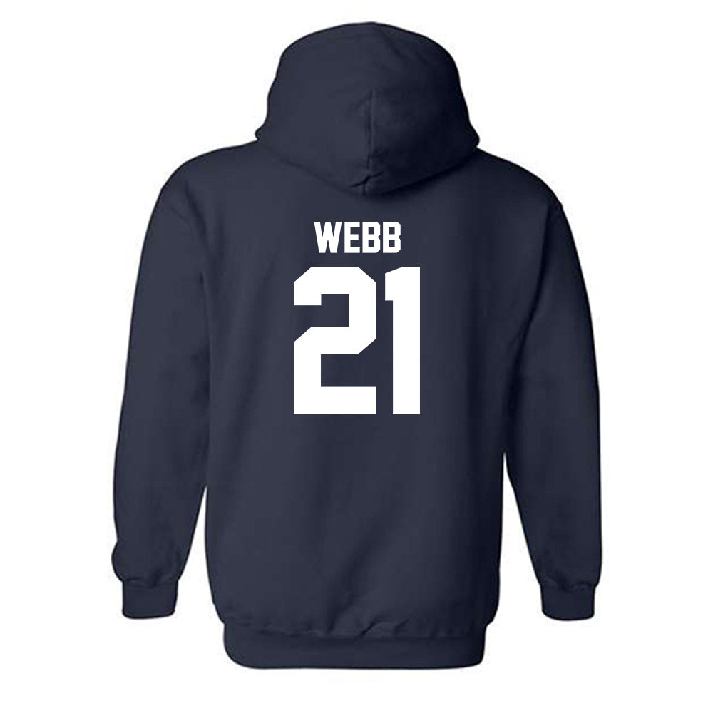 Georgia Southern - NCAA Men's Basketball : Tavarus Webb - Classic Shersey Hooded Sweatshirt-1