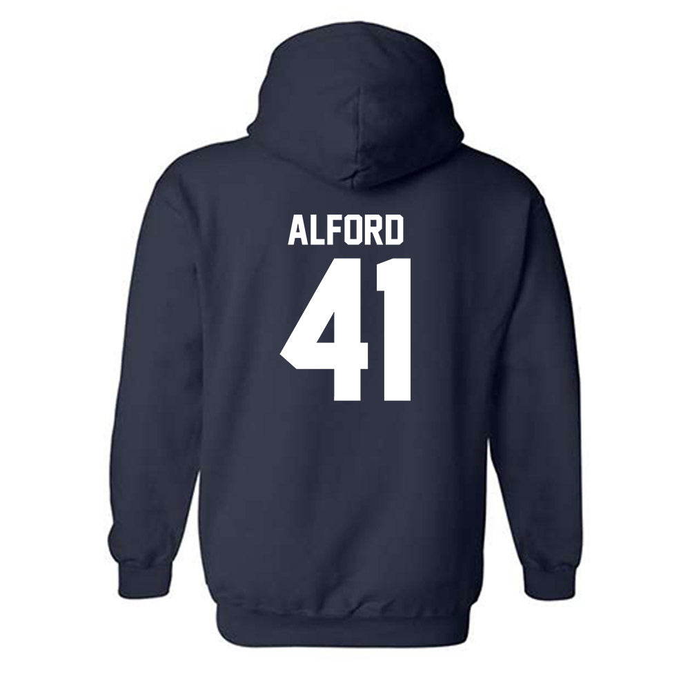 Georgia Southern - NCAA Football : Brandon Alford - Classic Shersey Hooded Sweatshirt-1