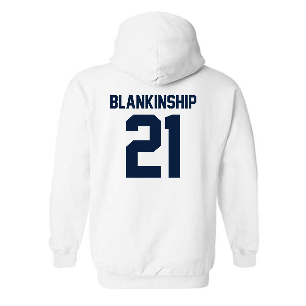 Georgia Southern - NCAA Baseball : Carter Blankinship - Classic Shersey Hooded Sweatshirt-1