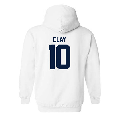 Georgia Southern - NCAA Men's Basketball : Hayden Clay - Classic Shersey Hooded Sweatshirt-1