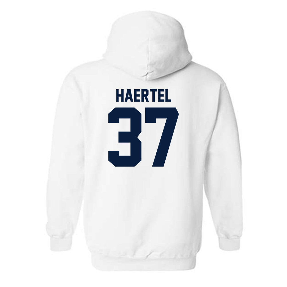 Georgia Southern - NCAA Football : Max Haertel - Classic Shersey Hooded Sweatshirt-1