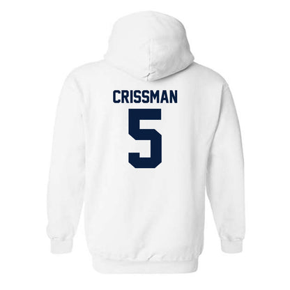 Georgia Southern - NCAA Men's Basketball : Cole Crissman - Classic Shersey Hooded Sweatshirt-1