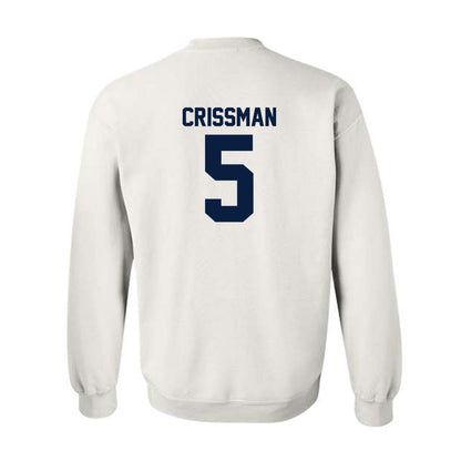 Georgia Southern - NCAA Men's Basketball : Cole Crissman - Classic Shersey Crewneck Sweatshirt-1