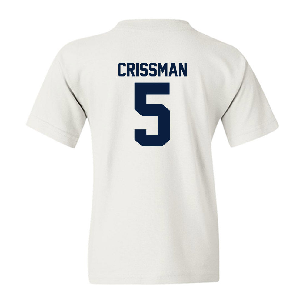 Georgia Southern - NCAA Men's Basketball : Cole Crissman - Classic Shersey Youth T-Shirt-1