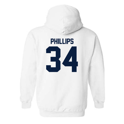 Georgia Southern - NCAA Baseball : Jacob Phillips - Classic Shersey Hooded Sweatshirt-1
