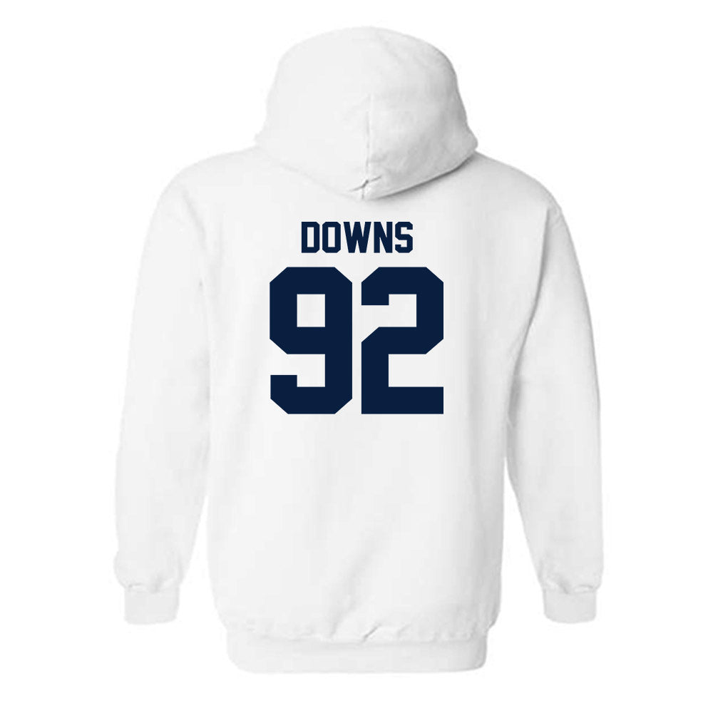 Georgia Southern - NCAA Football : Marcus Downs - Classic Shersey Hooded Sweatshirt-1