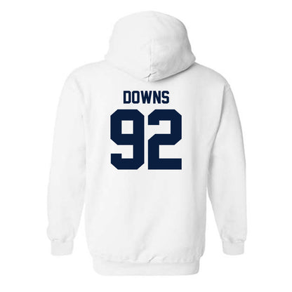 Georgia Southern - NCAA Football : Marcus Downs - Classic Shersey Hooded Sweatshirt-1