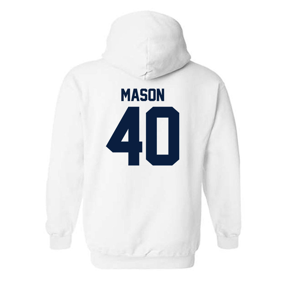 Georgia Southern - NCAA Baseball : Alex Mason - Classic Shersey Hooded Sweatshirt-1