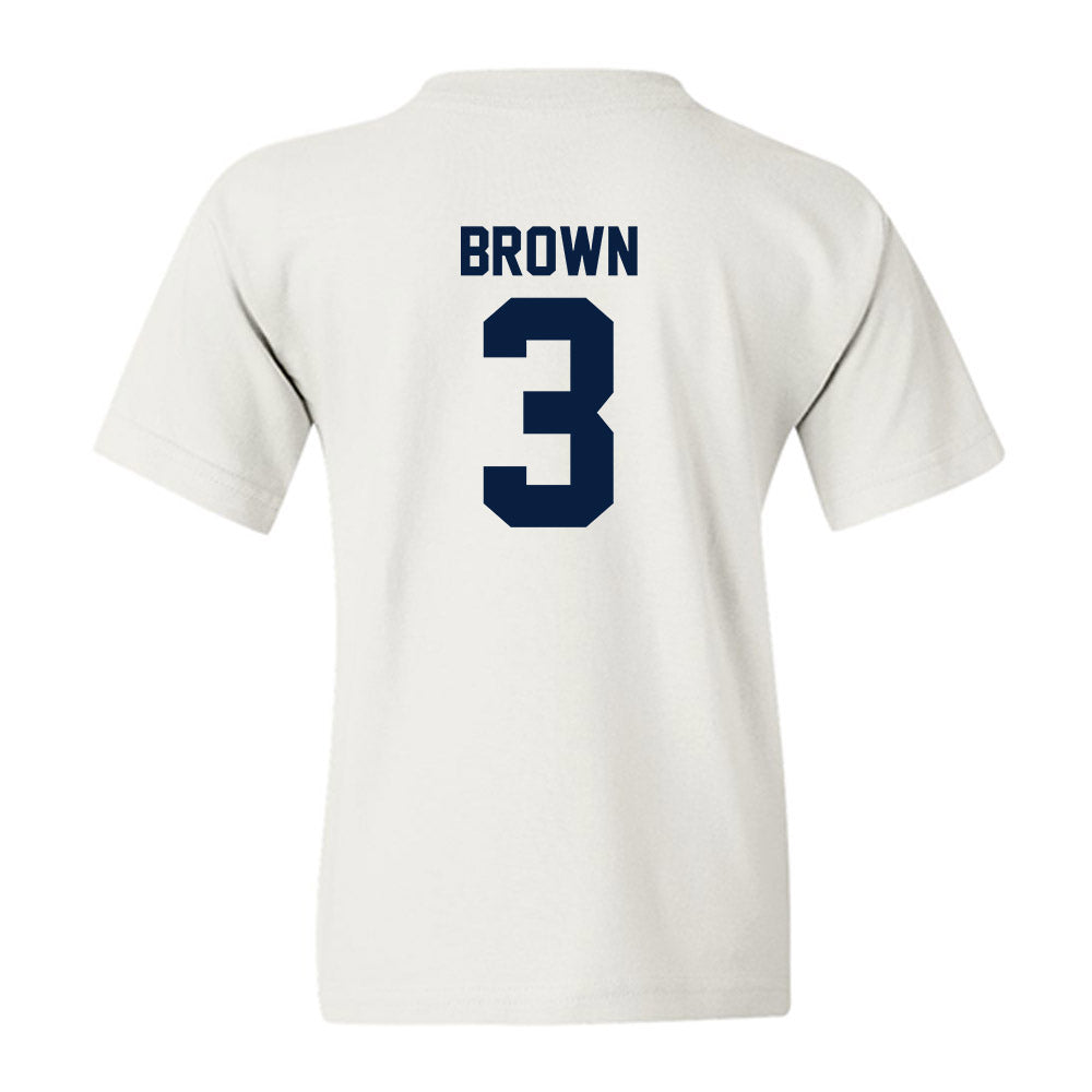 Georgia Southern - NCAA Women's Basketball : Nevaeh Brown - Classic Shersey Youth T-Shirt-1