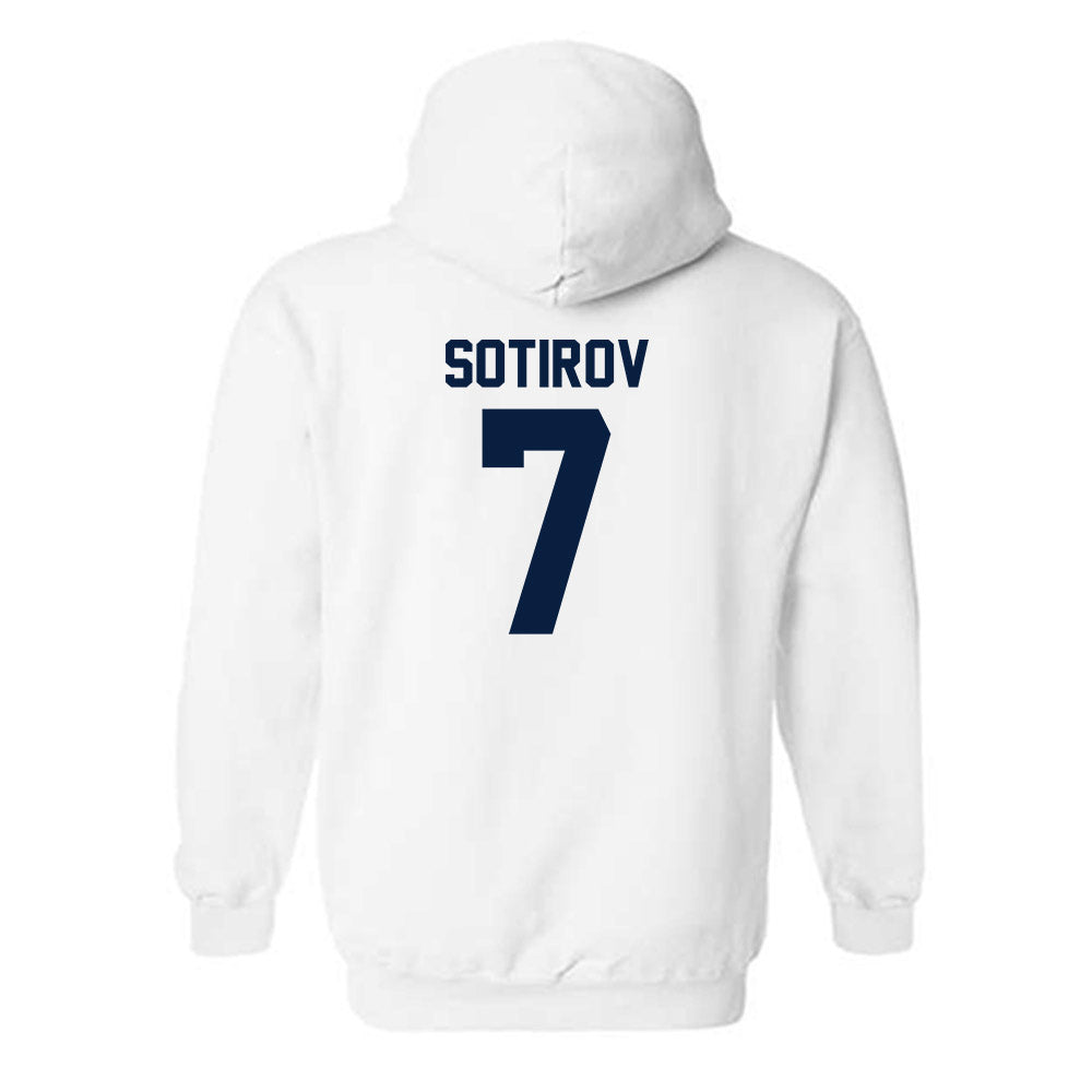 Georgia Southern - NCAA Men's Basketball : Tsvet Sotirov - Classic Shersey Hooded Sweatshirt-1