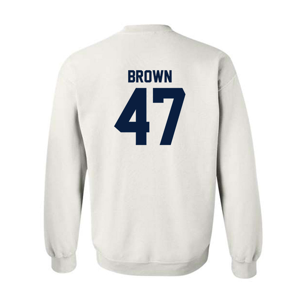 Georgia Southern - NCAA Football : Xavier Brown - Classic Shersey Crewneck Sweatshirt-1