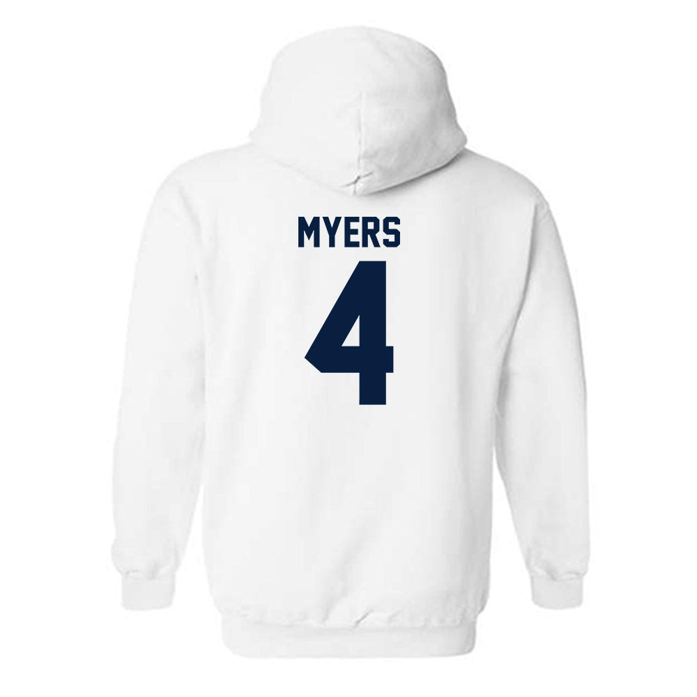 Georgia Southern - NCAA Baseball : Jack Myers - Classic Shersey Hooded Sweatshirt-1
