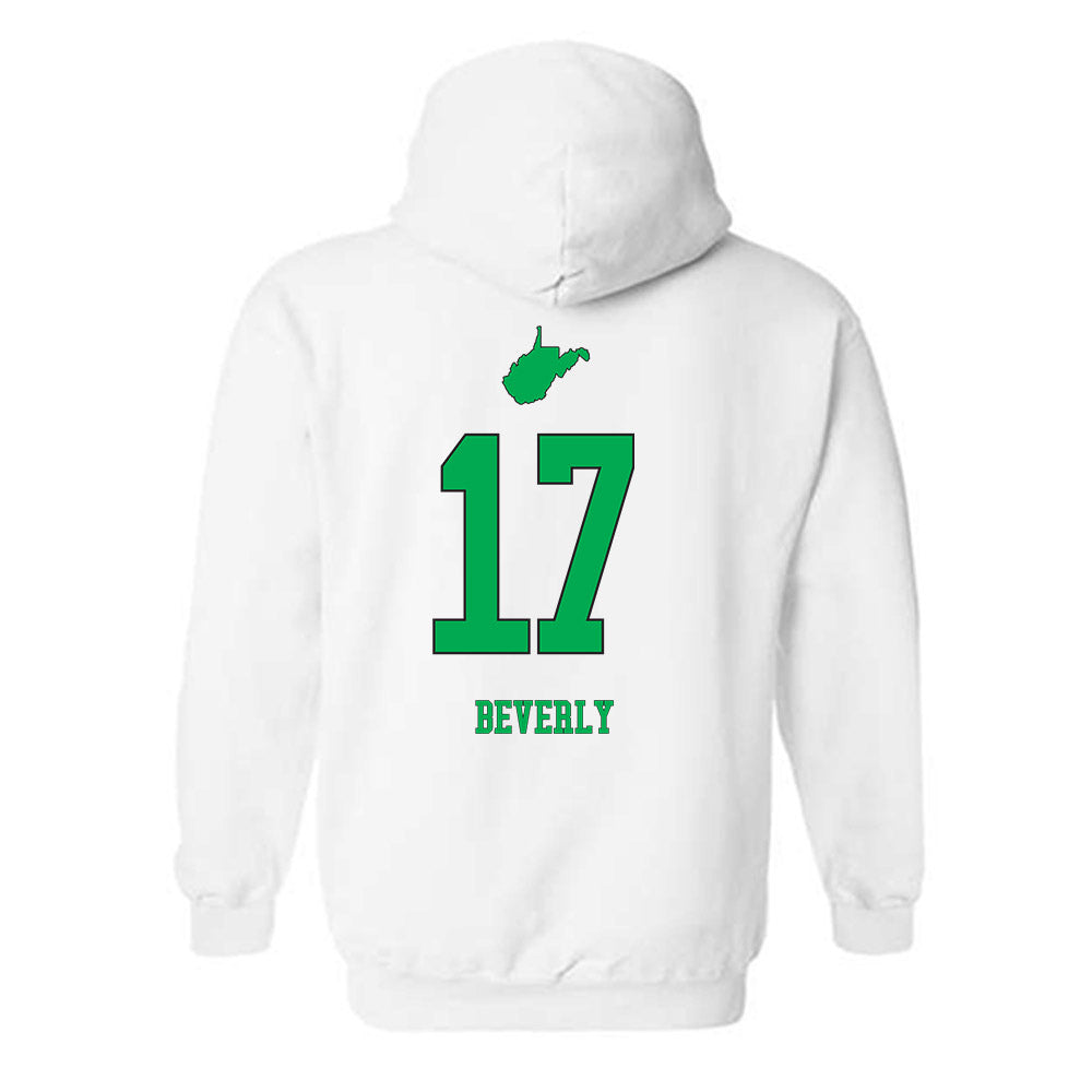 Marshall - NCAA Women's Volleyball : Lia Beverly - Generic Shersey Hooded Sweatshirt-1