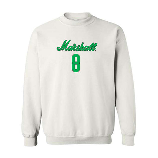 Marshall - NCAA Women's Volleyball : Morgan Caba - Generic Shersey Crewneck Sweatshirt-0