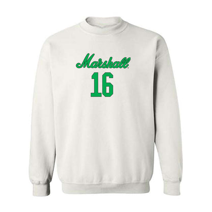 Marshall - NCAA Women's Volleyball : Marae Reilly - Generic Shersey Crewneck Sweatshirt-0
