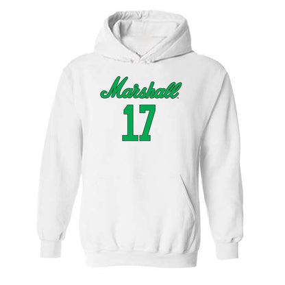 Marshall - NCAA Women's Volleyball : Lia Beverly - Generic Shersey Hooded Sweatshirt-0