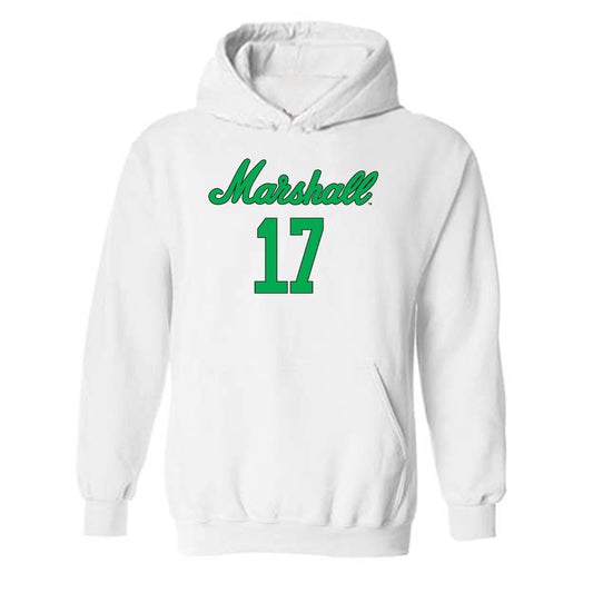 Marshall - NCAA Women's Volleyball : Lia Beverly - Generic Shersey Hooded Sweatshirt-0