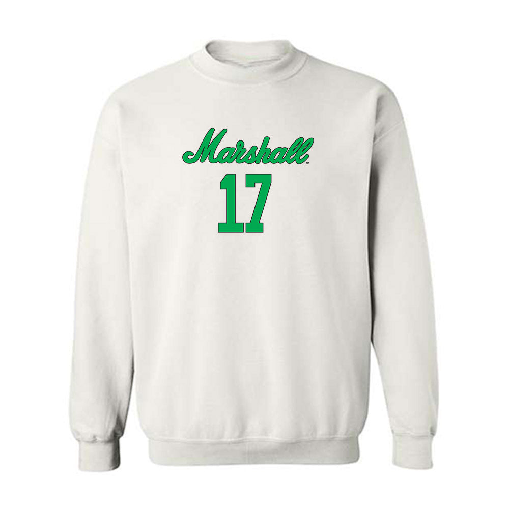 Marshall - NCAA Women's Volleyball : Lia Beverly - Generic Shersey Crewneck Sweatshirt-0