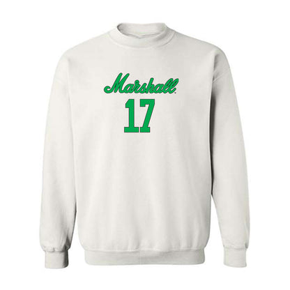 Marshall - NCAA Women's Volleyball : Lia Beverly - Generic Shersey Crewneck Sweatshirt-0