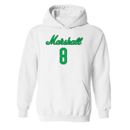 Marshall - NCAA Women's Volleyball : Morgan Caba - Generic Shersey Hooded Sweatshirt-0