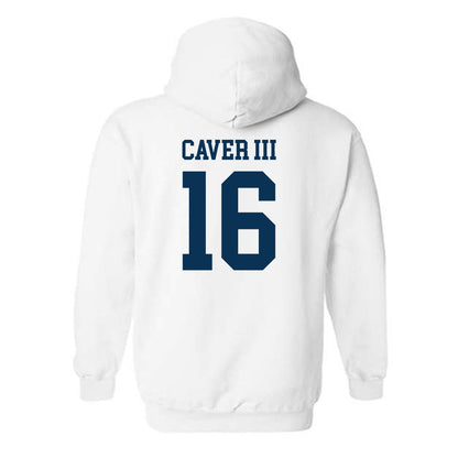 Old Dominion - NCAA Football : James Caver III - Classic Shersey Hooded Sweatshirt-1