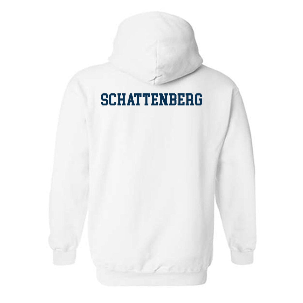 Old Dominion - NCAA Men's Swimming : Ben Schattenberg - Classic Shersey Hooded Sweatshirt-1