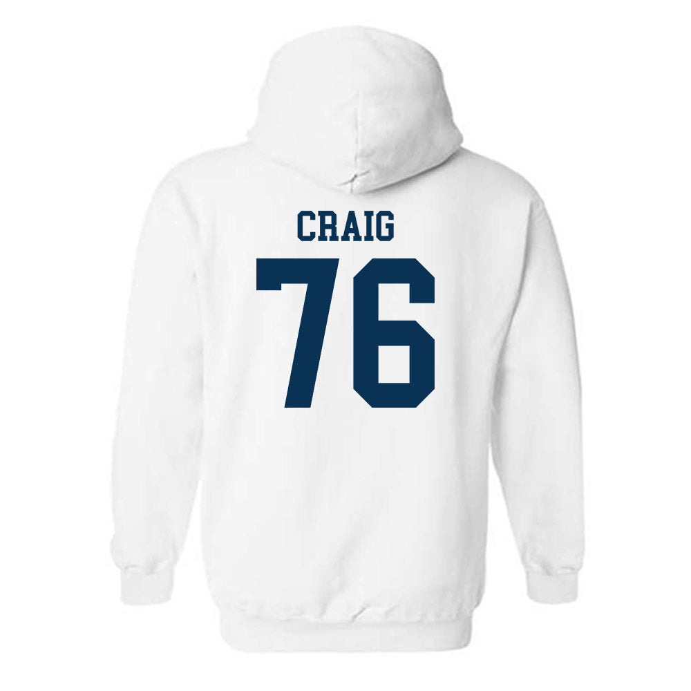 Old Dominion - NCAA Football : Carmarion Craig - Classic Shersey Hooded Sweatshirt-1