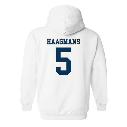 Old Dominion - NCAA Women's Field Hockey : Lotte Haagmans - Classic Shersey Hooded Sweatshirt-1