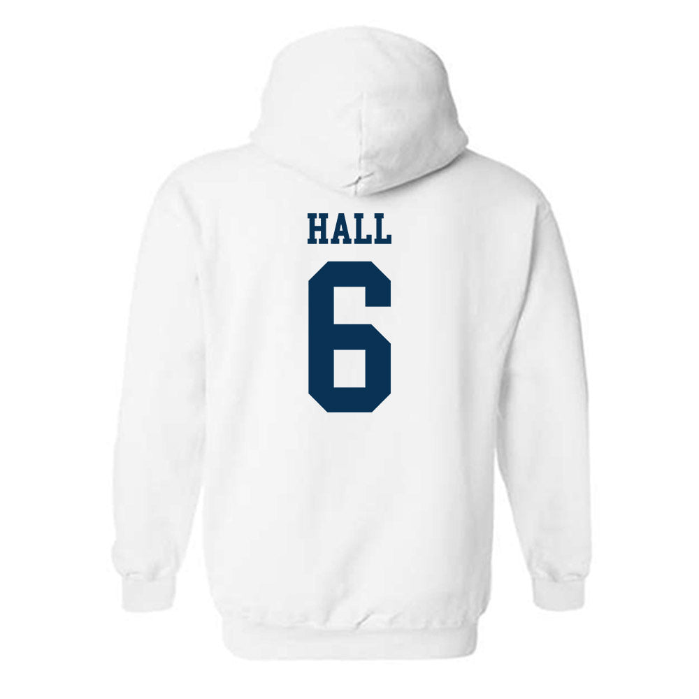 Old Dominion - NCAA Football : Treyvion Hall - Classic Shersey Hooded Sweatshirt-1