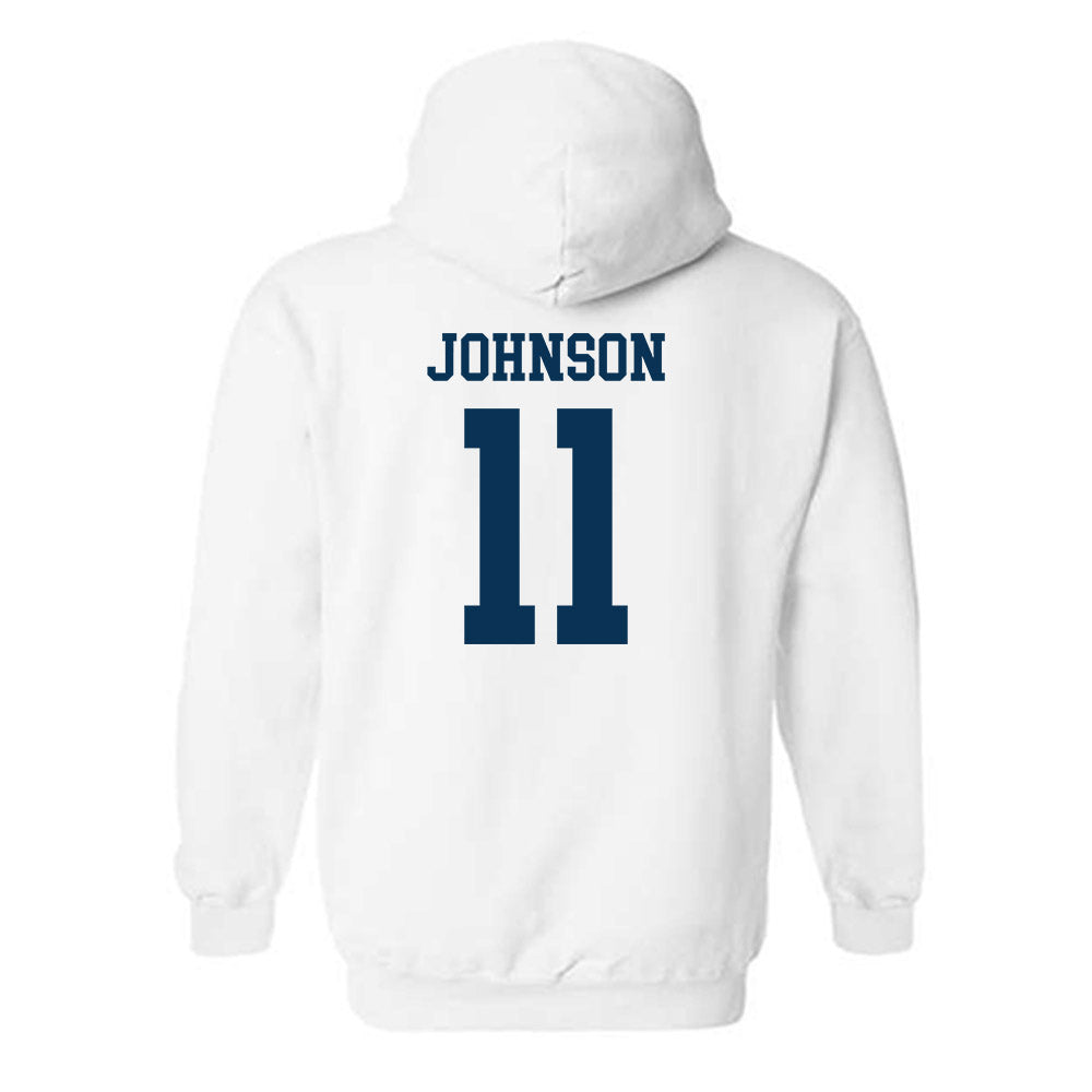 Old Dominion - NCAA Football : TJ Johnson - Classic Shersey Hooded Sweatshirt-1