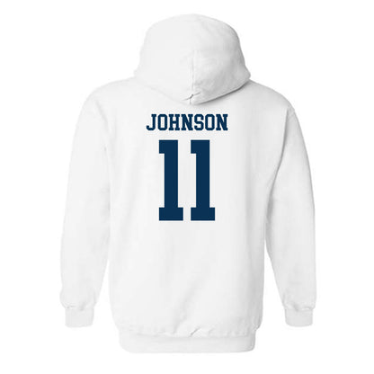 Old Dominion - NCAA Football : TJ Johnson - Classic Shersey Hooded Sweatshirt-1