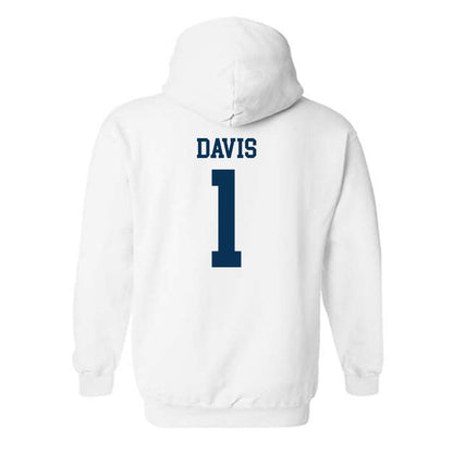 Old Dominion - NCAA Women's Basketball : Mia Davis - Classic Shersey Hooded Sweatshirt-1