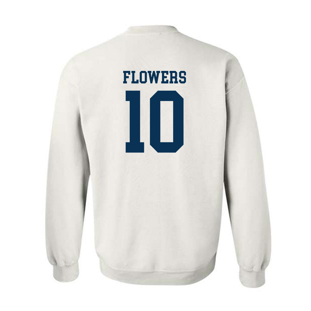 Old Dominion - NCAA Men's Basketball : Elijah Flowers - Classic Shersey Crewneck Sweatshirt-1