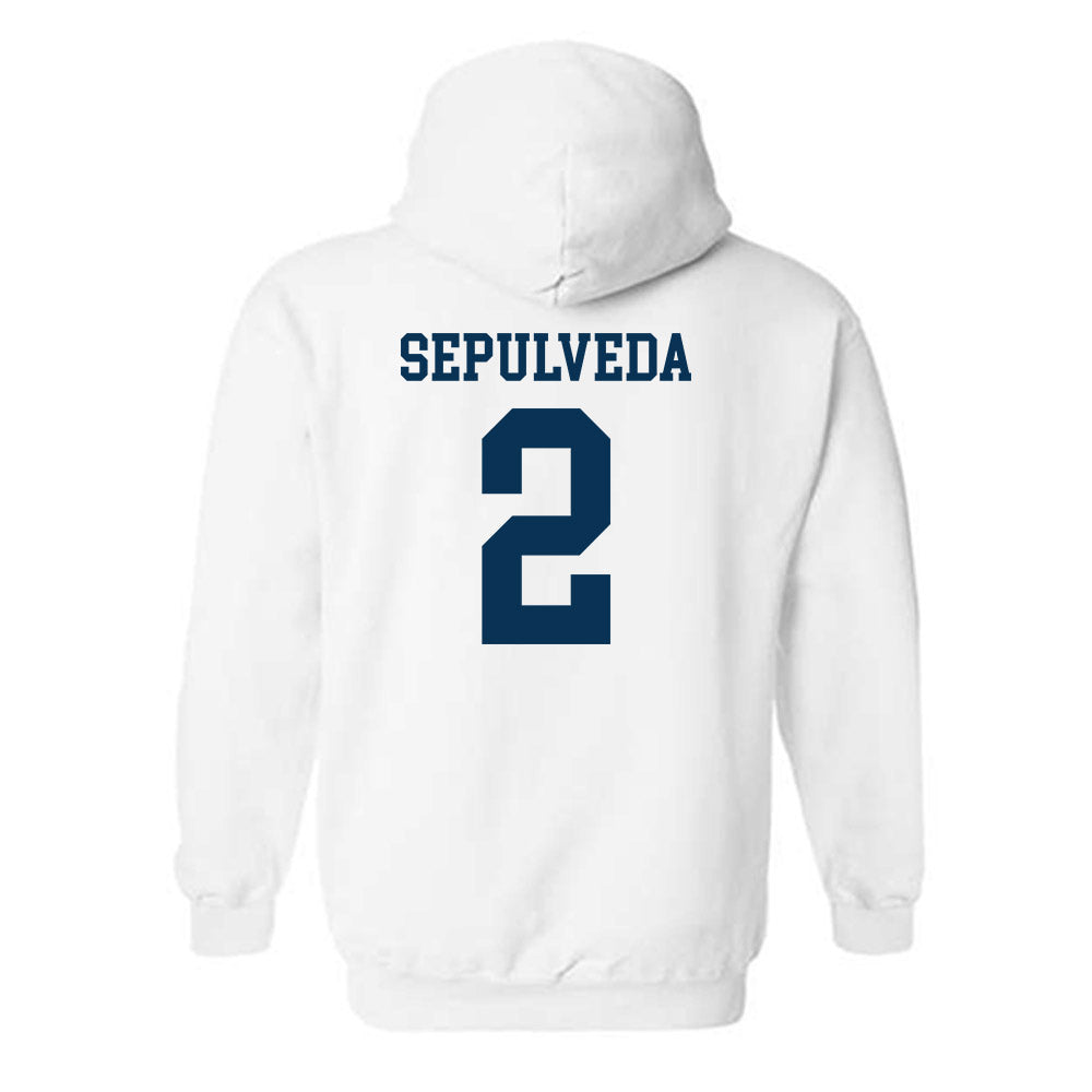 Old Dominion - NCAA Women's Basketball : Vanessa Rae Sepulveda - Classic Shersey Hooded Sweatshirt-1