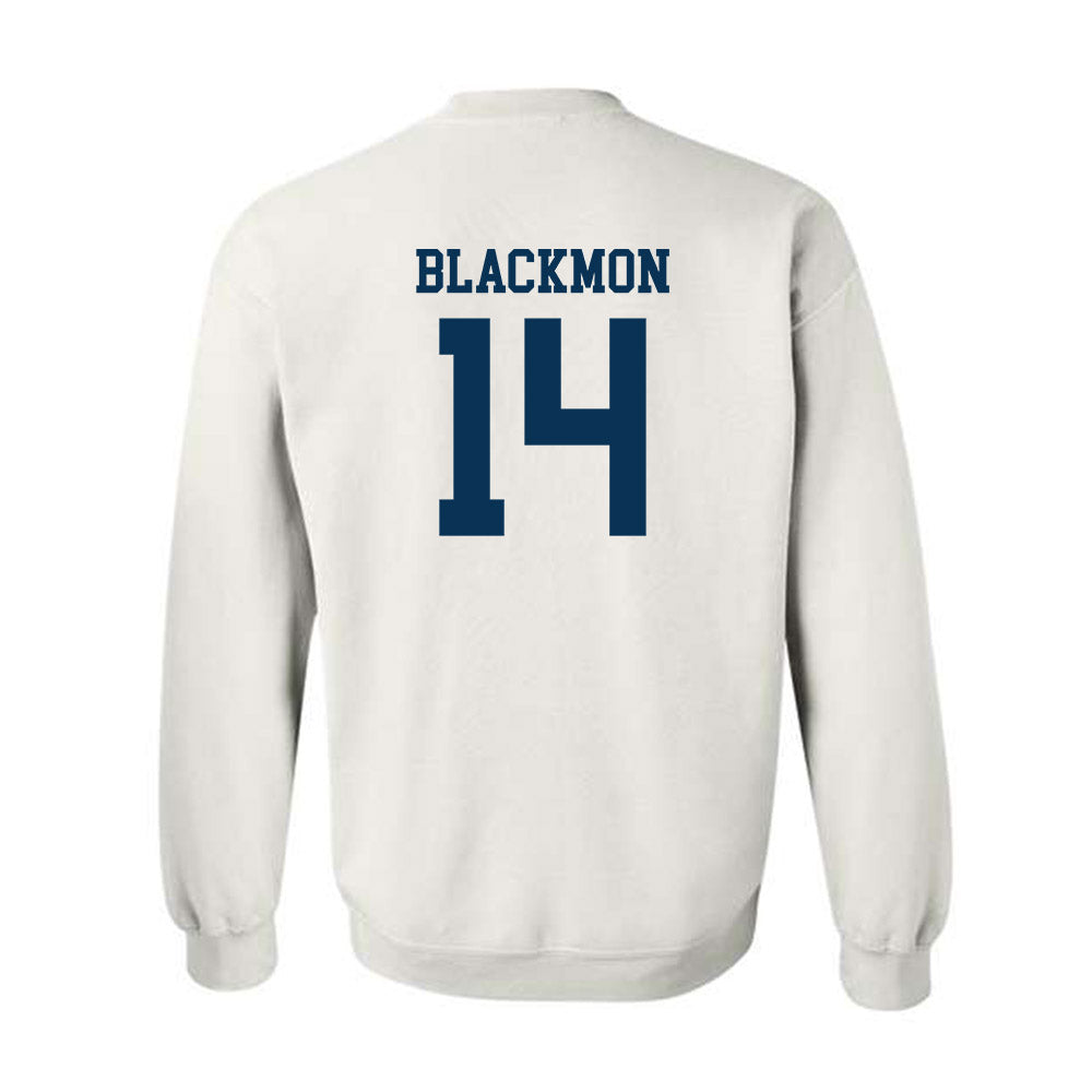 Old Dominion - NCAA Football : Zialis Blackmon - Classic Shersey Crewneck Sweatshirt-1
