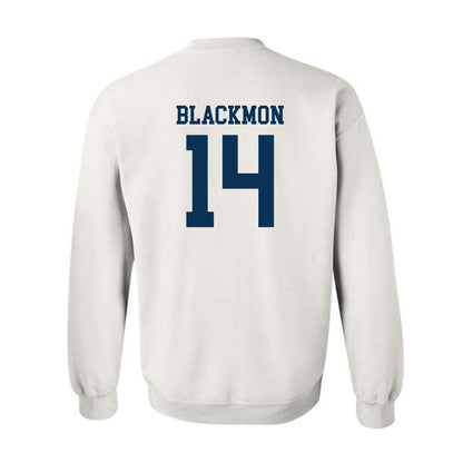 Old Dominion - NCAA Football : Zialis Blackmon - Classic Shersey Crewneck Sweatshirt-1